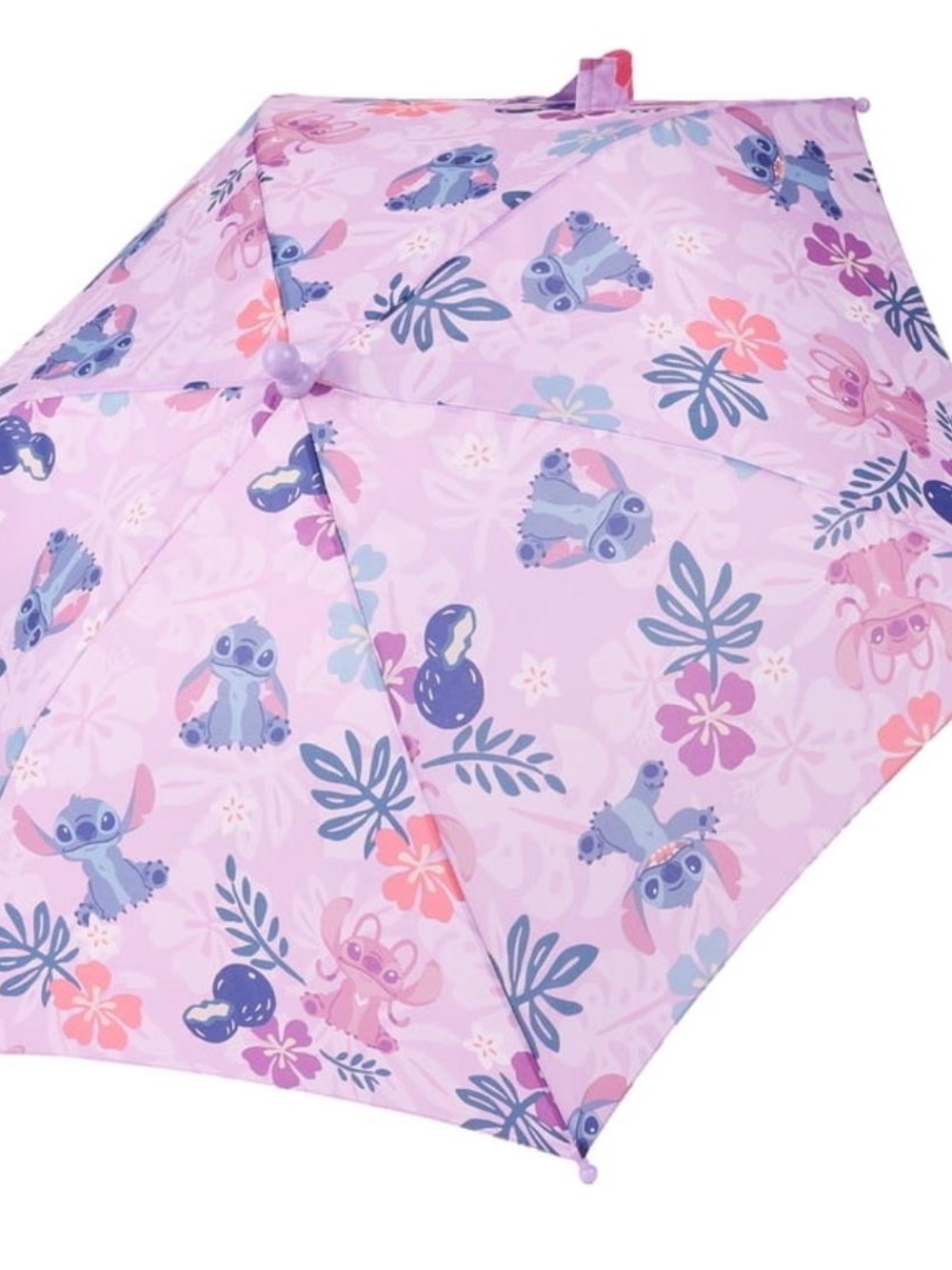 Disney Pink Purple Lilo & Stitch Kids Umbrella
